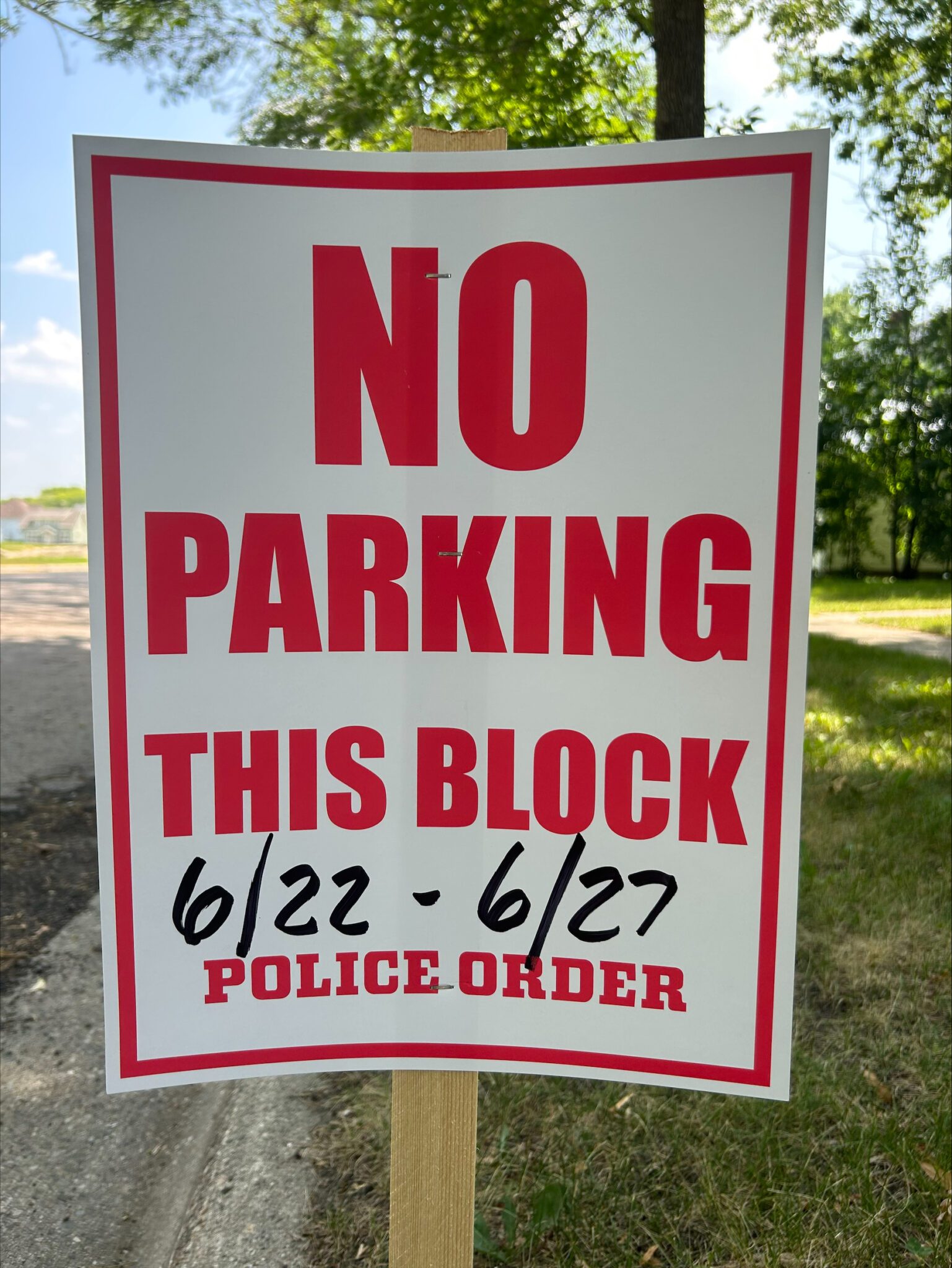 Street Construction Parking - City of Glencoe